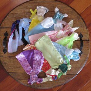 Barbie Disney Princess Doll Clothes Lot of 10 Dresses